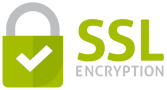 We use SSL encryption for secure payments
